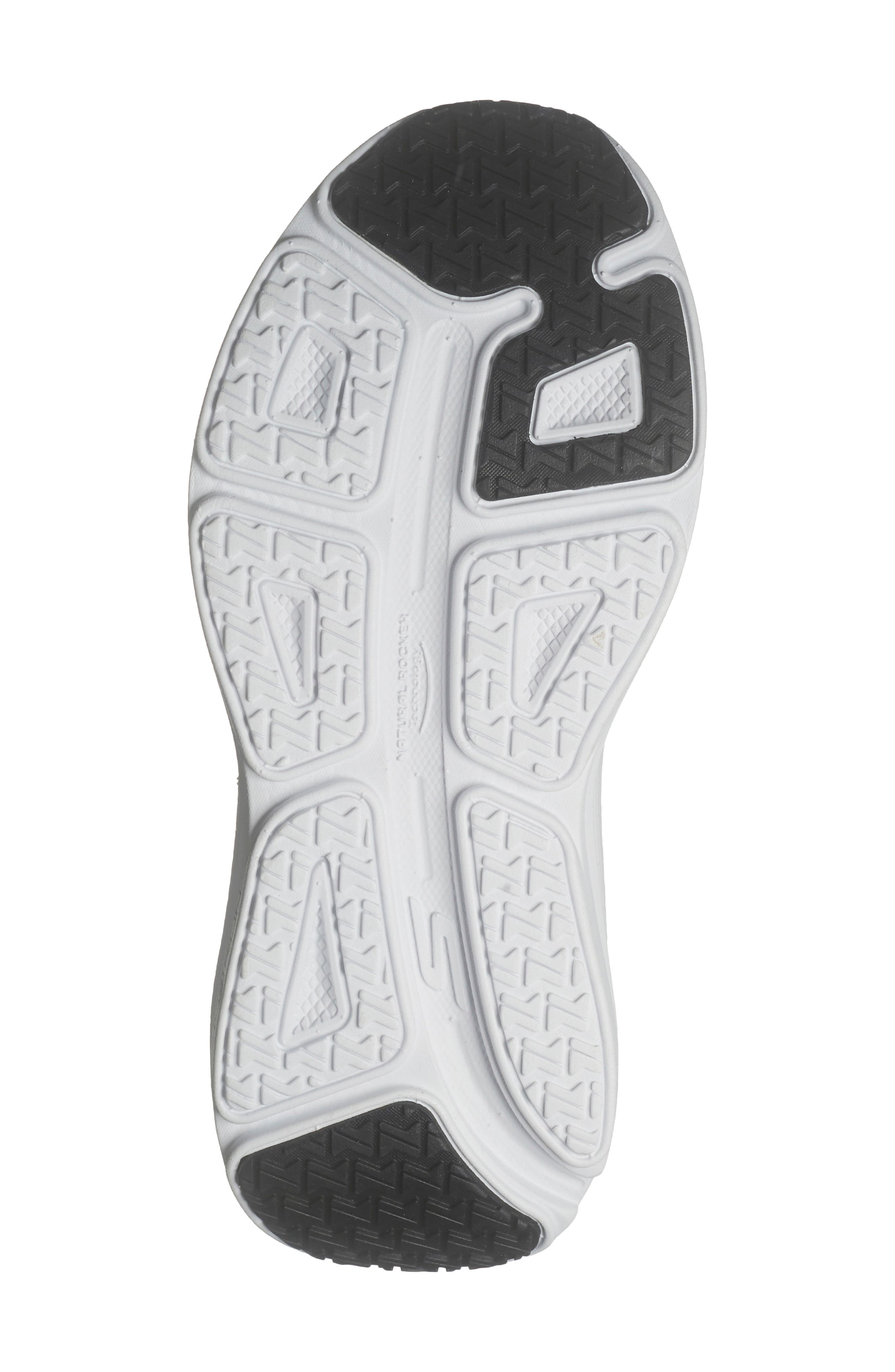 SKECHERS Max Cushiong Endeavor Kauska Sneaker, Alternate, color, White/ Black