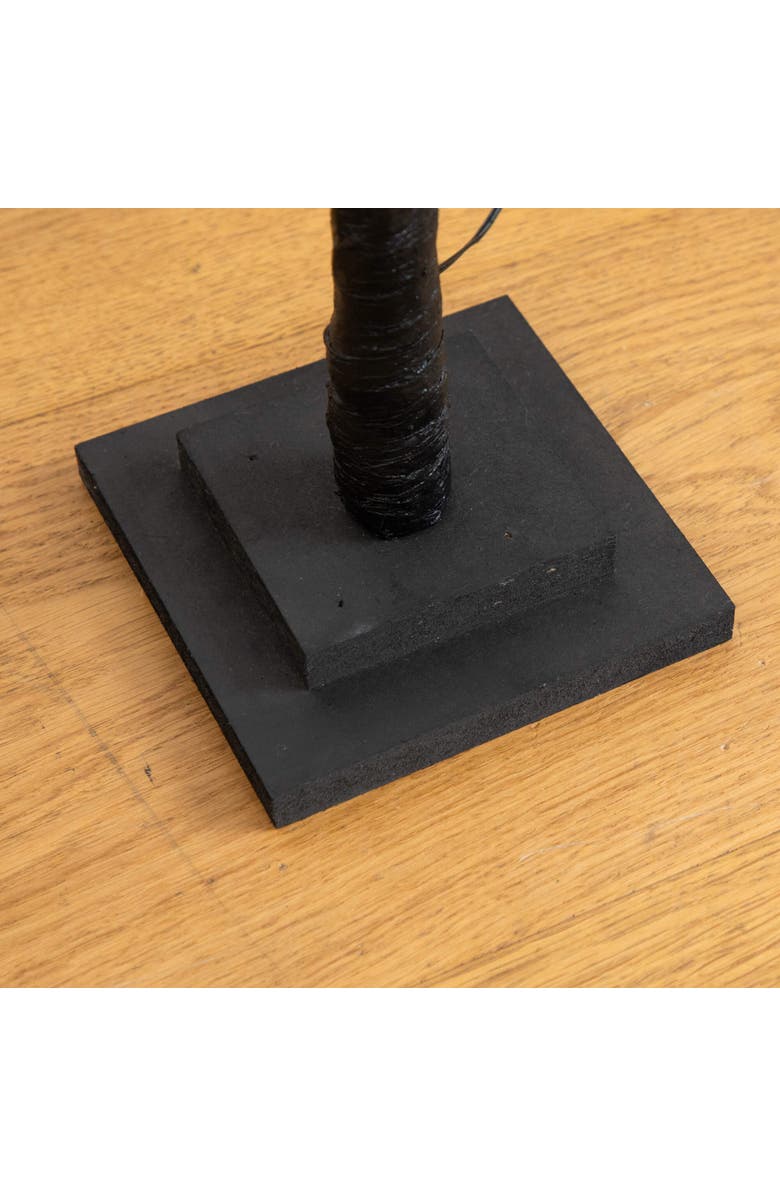 NEARLY NATURAL 3-ft Pre-Lit Halloween Black Twig Artificial Tree with 80 Orange
Purple LED Lights, Alternate, color,