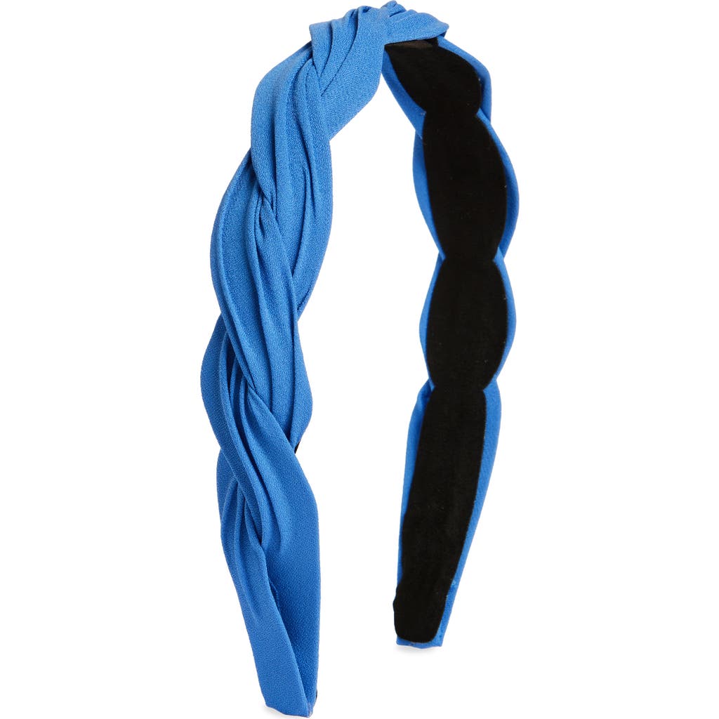 Tasha Twisted Headband In Blue