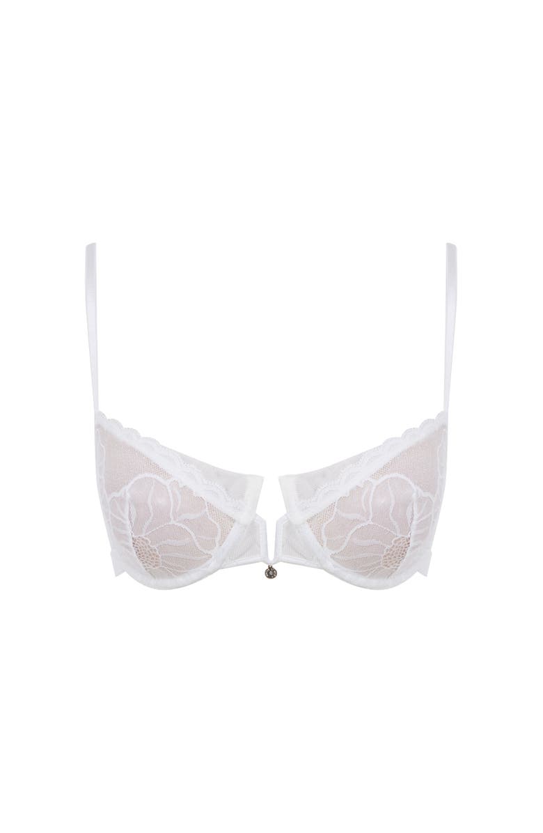House Of Silk Raye Underwire Bra, Alternate, color, White