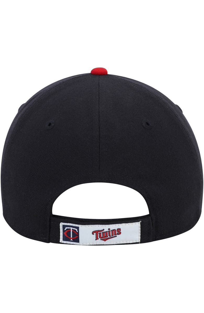 New Era Men's New Era Navy Minnesota Twins League 9FORTY Adjustable Hat, Alternate, color,