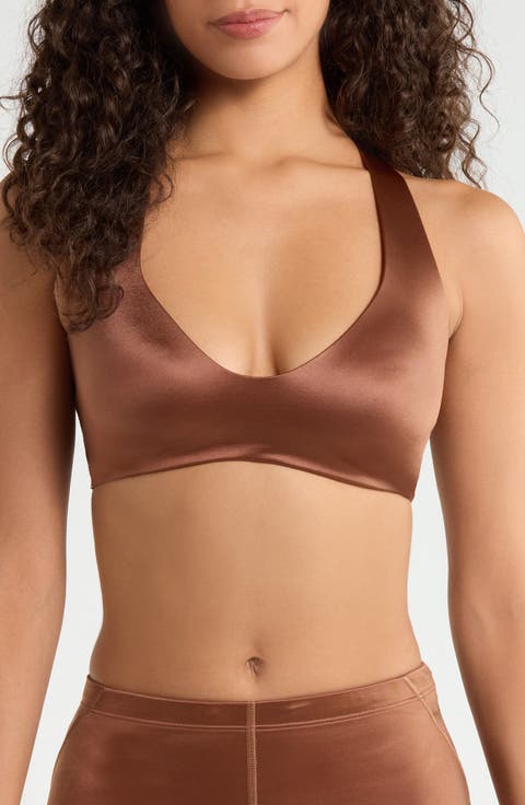 Shine Plunge T-Back Bra
