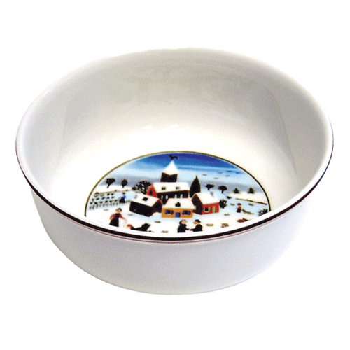 Villeroy & Boch Naif Christmas Bowl In White