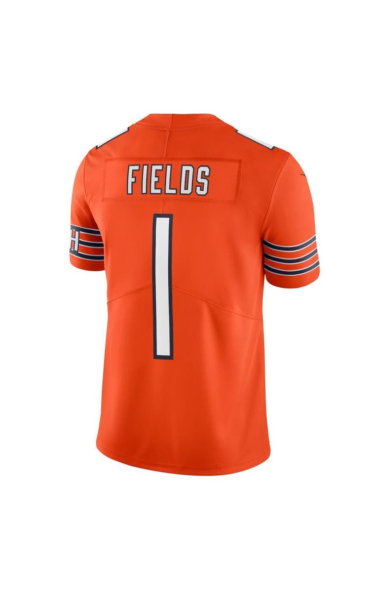 Nike Men's Nike Justin Fields Orange Chicago Bears Alternate Vapor Limited Jersey, Alternate, color,