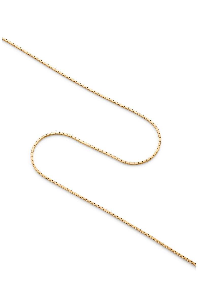 Solid Yellow Gold - Silk Chain Necklace, Alternate, color, Gold
