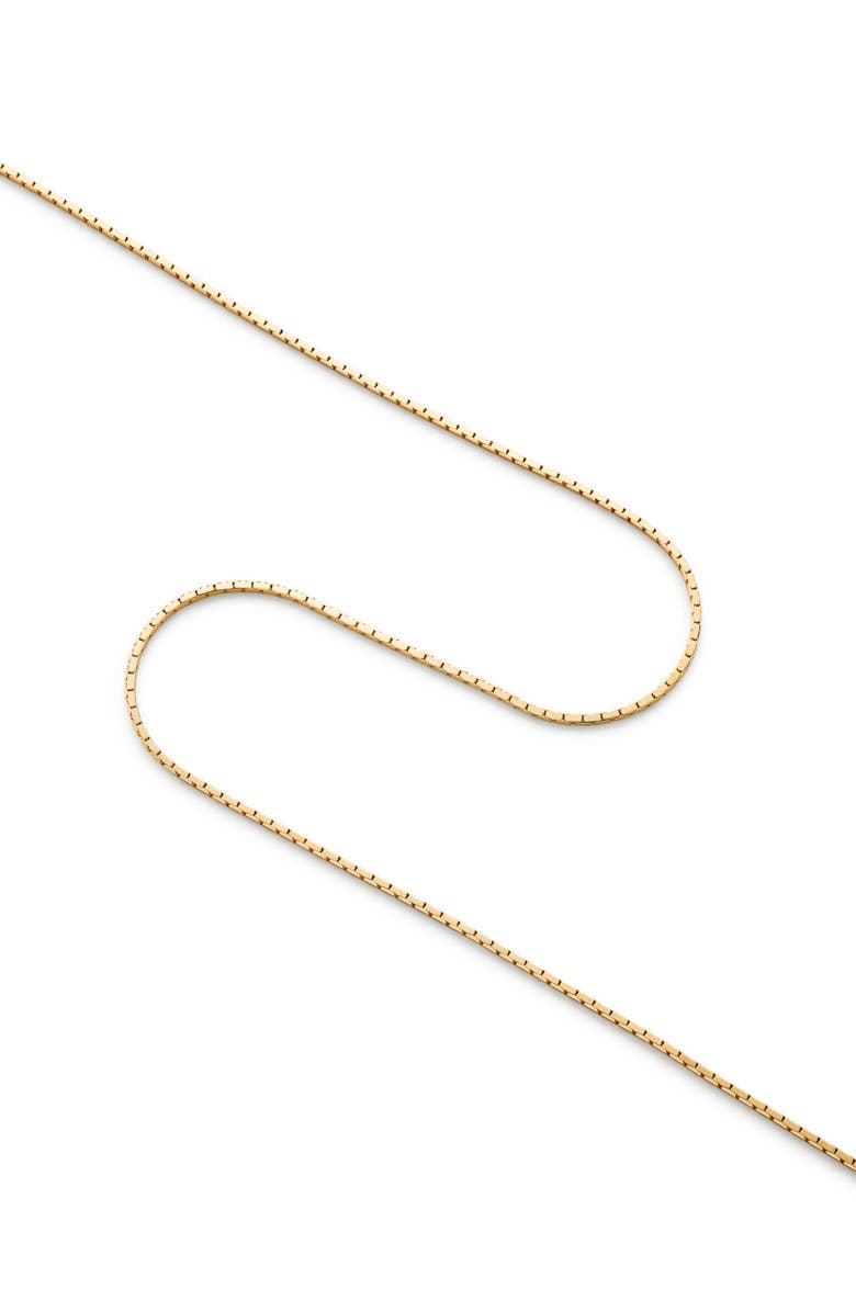 Ana Luisa Solid Yellow Gold - Silk Chain Necklace, Alternate, color, Gold