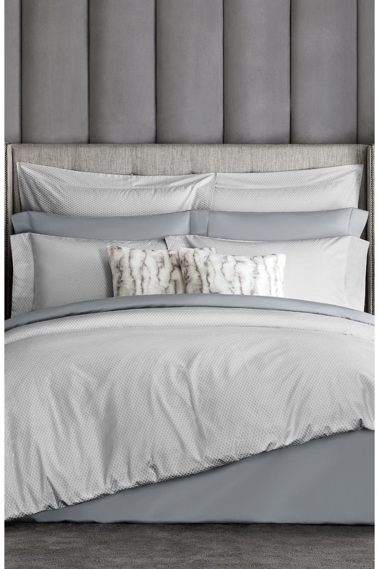 Blake Duvet Cover, Alternate, color, Grey