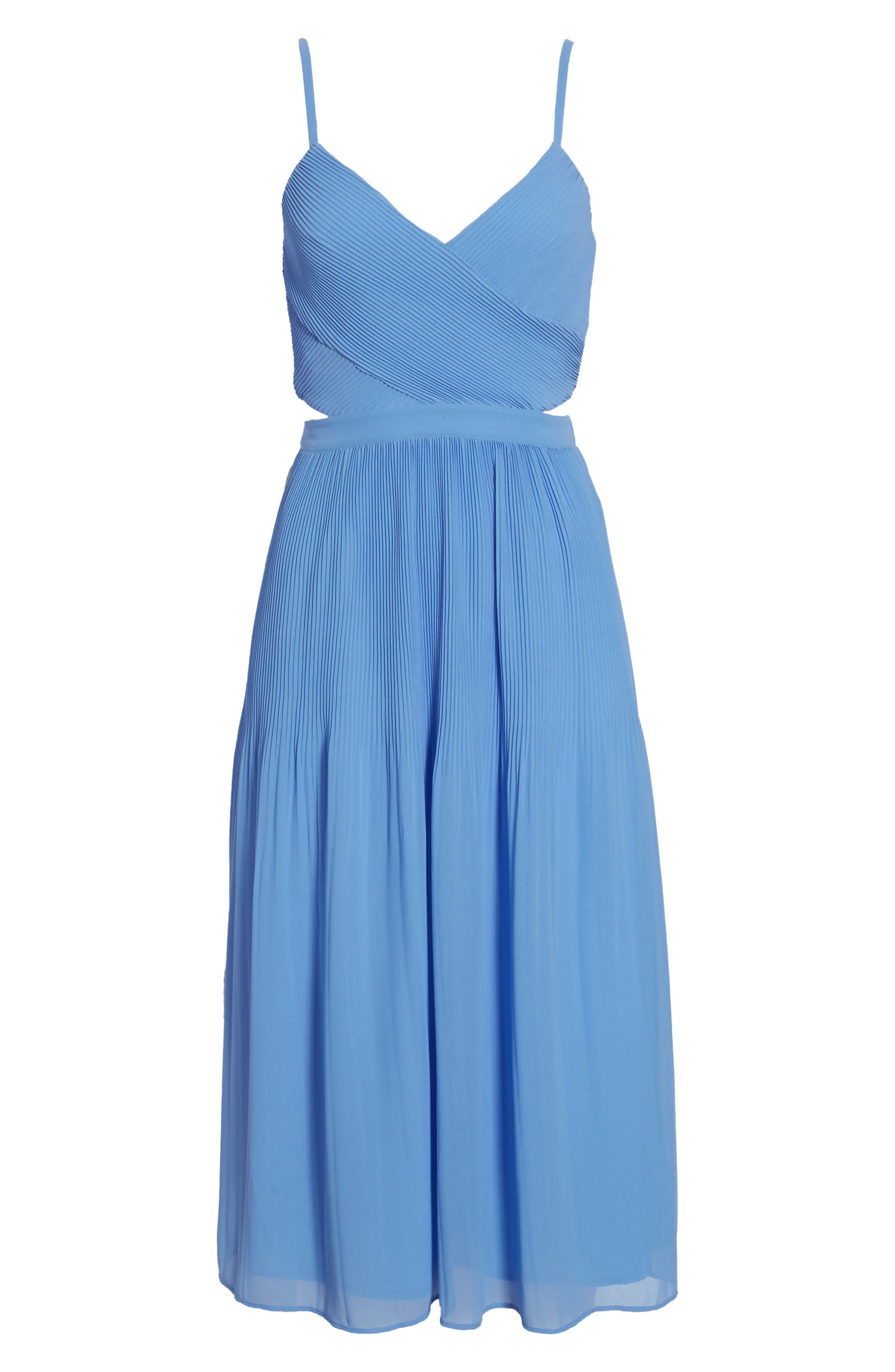 sachin and babi light blue dress for the gram chiffon midi dress ali & jay 2026 Buy