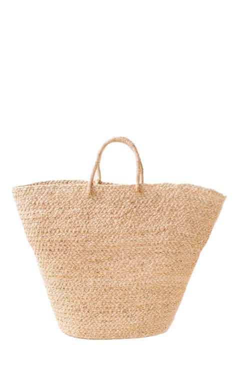 Braided Raffia Bag