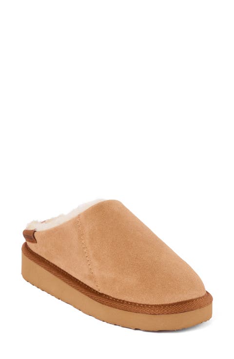 Coze Around Faux Fur Clog Slipper (Women)