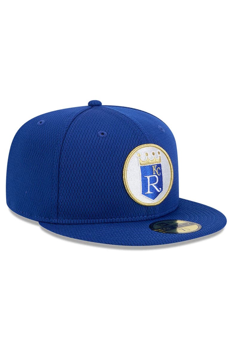 New Era Men's New Era Royal Kansas City Royals 2025 MLB Clubhouse 59FIFTY Fitted Hat, Alternate, color, 
