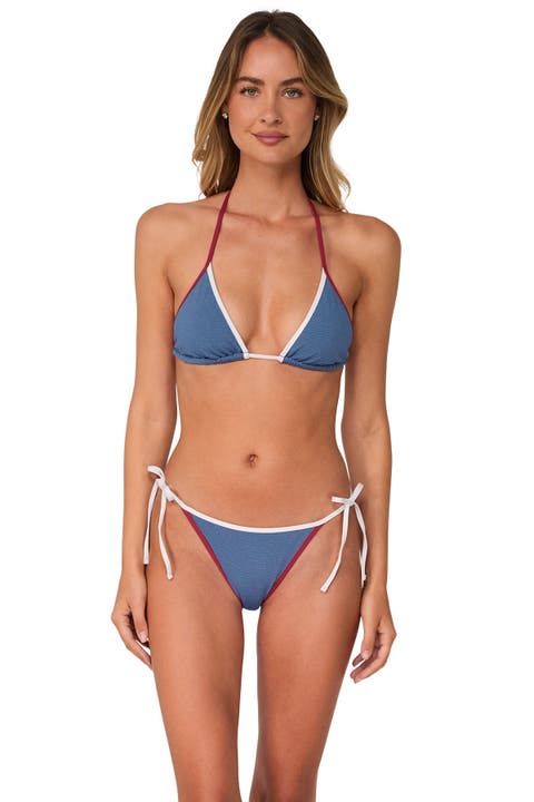 Trisha Triangle Bikini Swimsuit Top