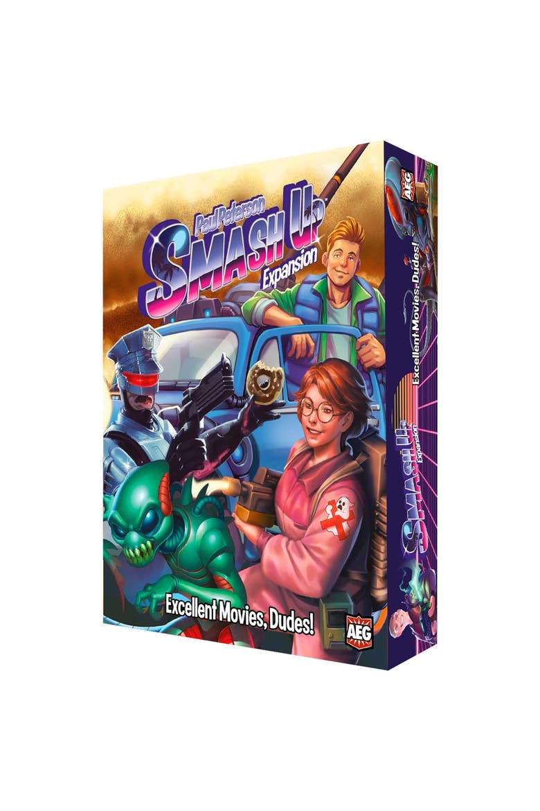 AEG Alderac Entertainment Group Smash Up Excellent Movies, Dudes! Expansion, Alternate, color, Multicolored