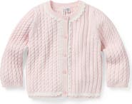 Janie and Jack Cable Knit Cardigan