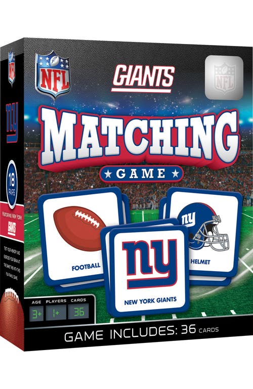 MASTERPIECES New York Giants Matching Game in Multicolor at Nordstrom