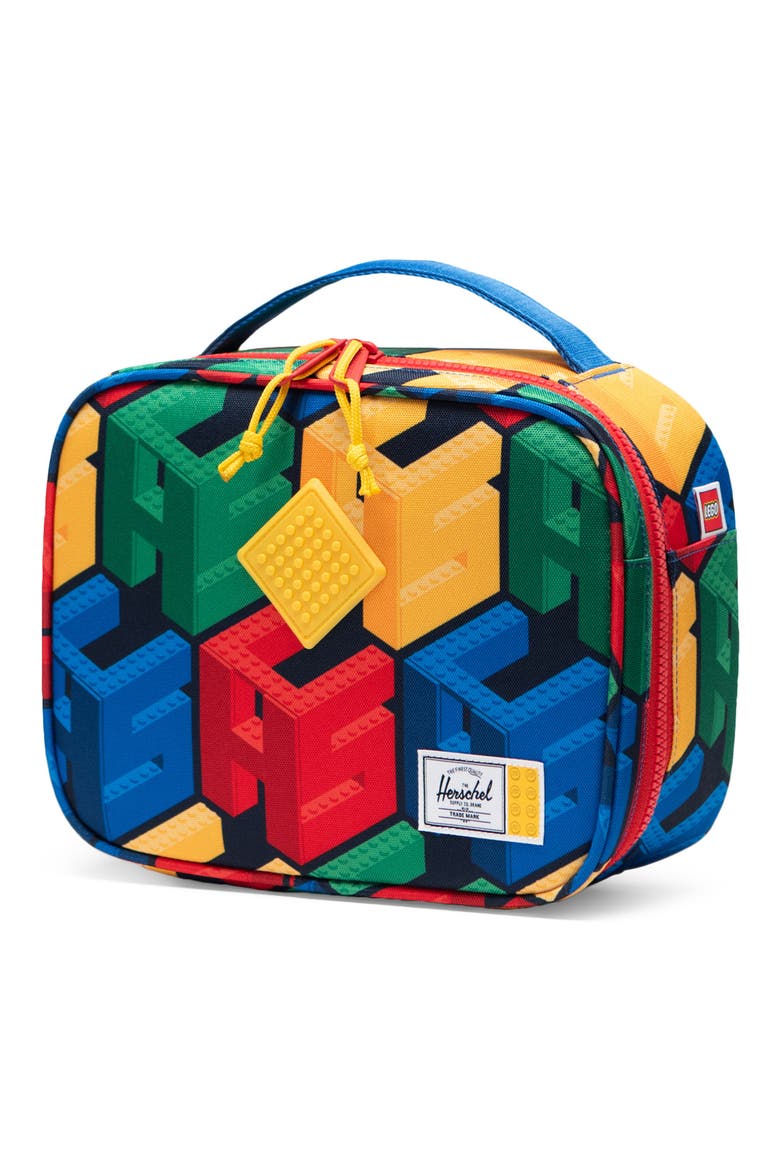 Kids' Pop Quiz Lunch Box, Alternate, color, HSC LEGO MONOGRAM MULTICOLOUR