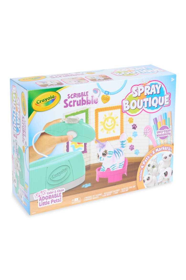 Scribble Scrubbie® Spray Boutique Playset, Main, color, MULTI