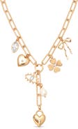 Ettika Charmed Y-Necklace