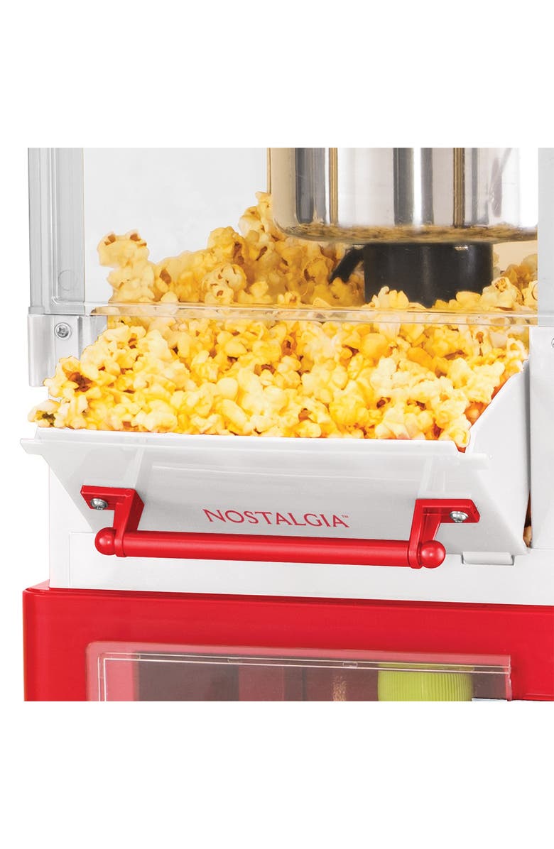 Nostalgia Electrics 48" Vintage Collection Popcorn Cart, Alternate, color, Red