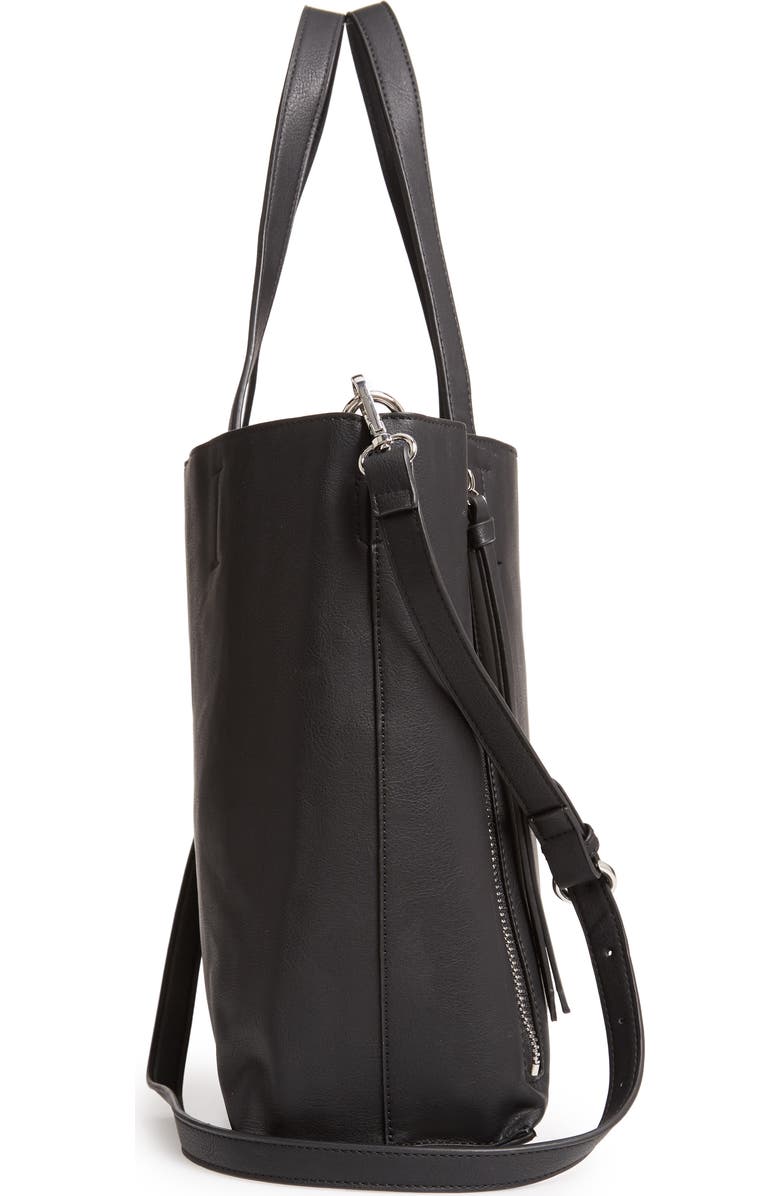 Chelsea28 Leigh Convertible Zipper Faux Leather Tote, Alternate, color,