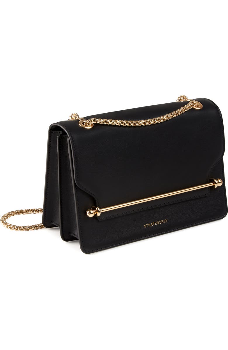 Strathberry East/West Leather Crossbody Bag, Alternate, color,