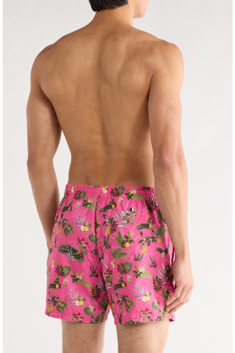 Piranha Swim Trunks, Alternate, color, MEDIUM PINK
