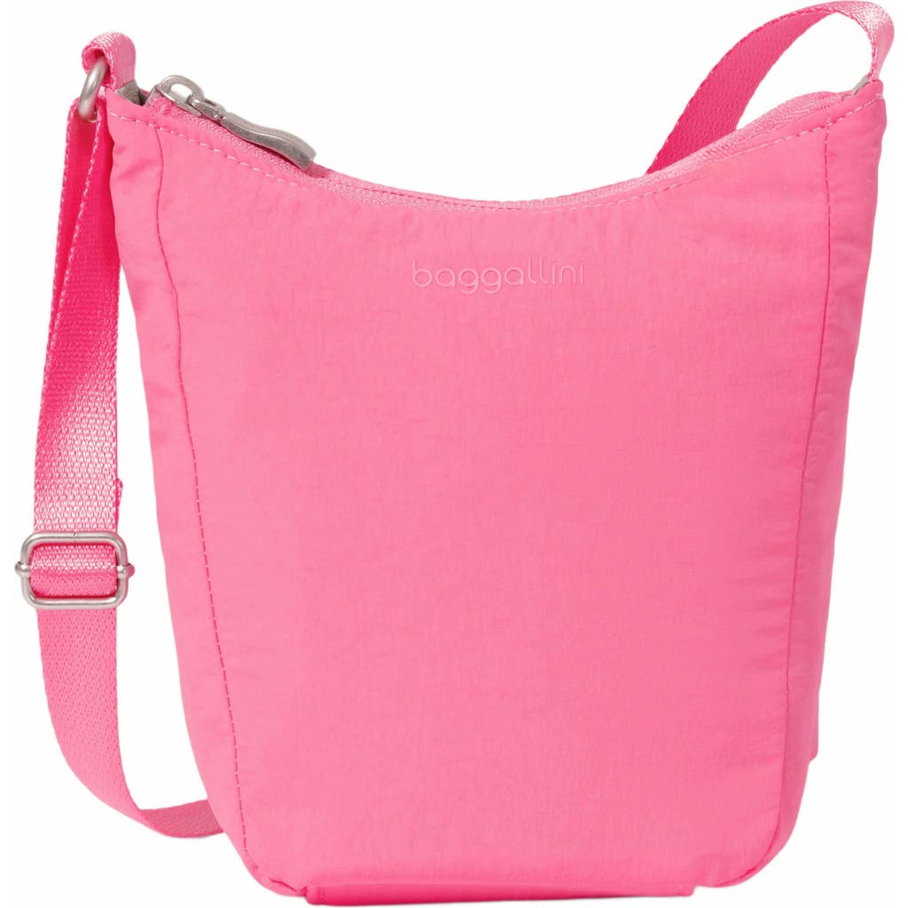 Baggallini Swift Mini Crossbody In B-lite Bloom Pink