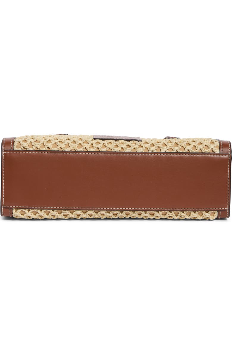 Marc Jacobs Woven Satchel Shoulder Bag, Alternate, color, Natural