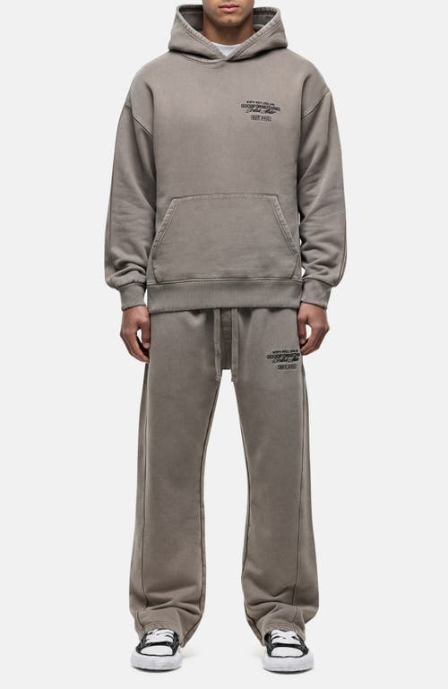 Good For Nothing Vintage Washed Taupe Atelier Hoodie In Neutral