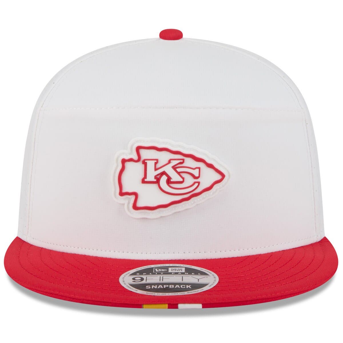 New Era Men's New Era White/Red Kansas City Chiefs 2025 NFL Training ...