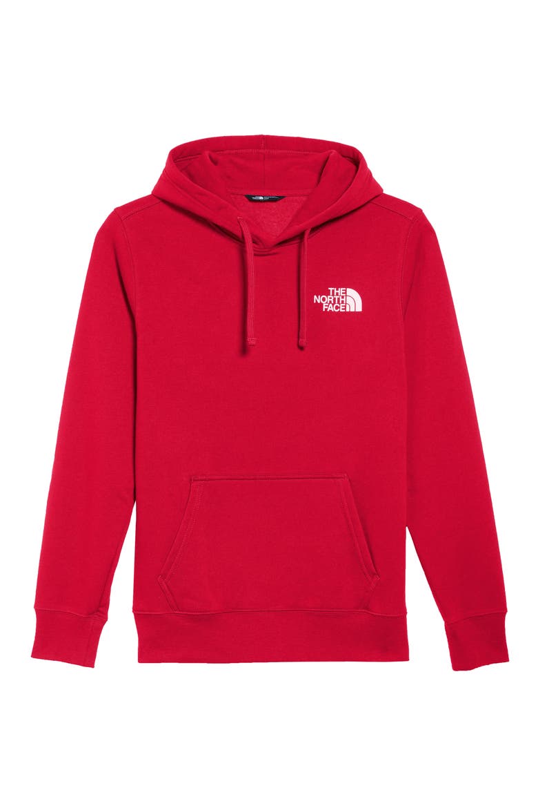 Red Box Hoodie, Alternate, color, TNF RED/ TNF BLACK