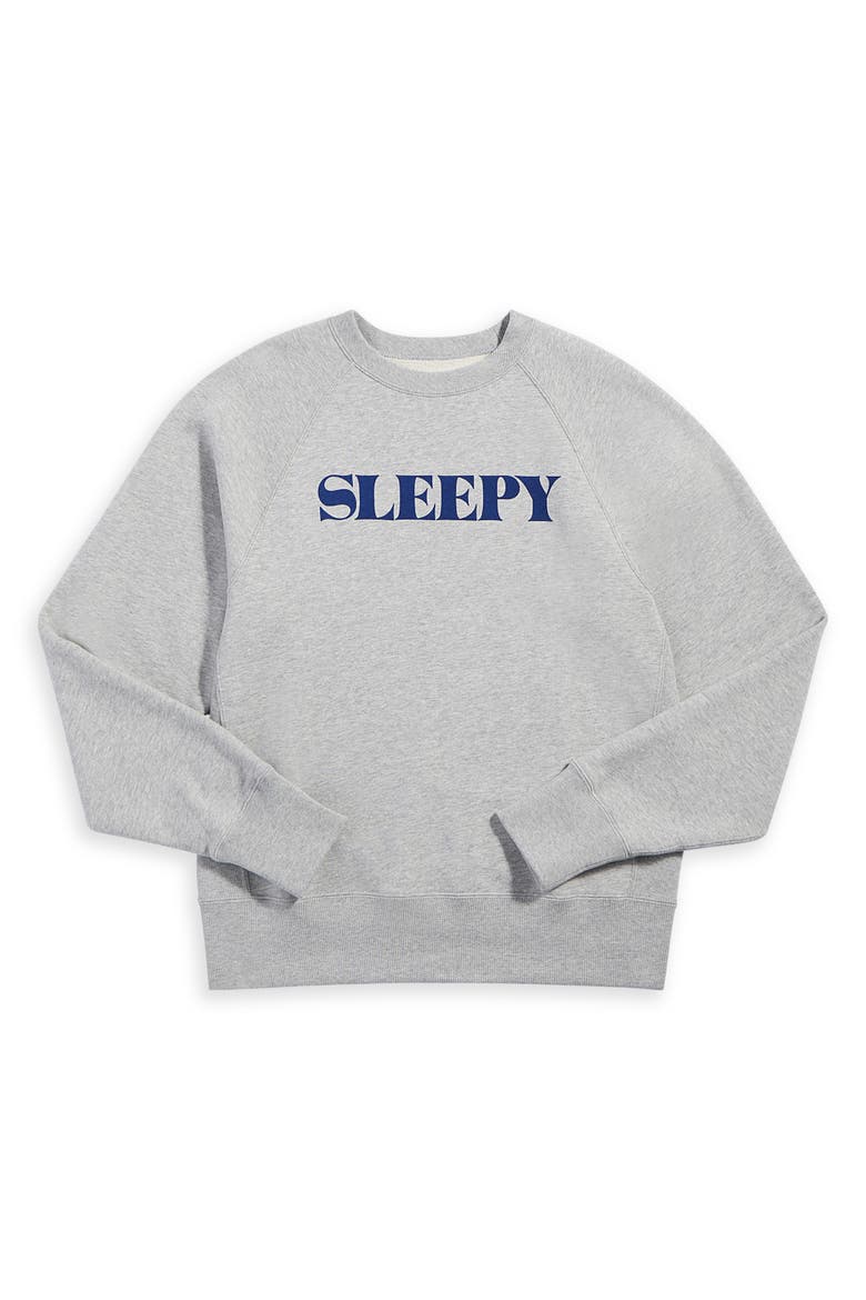 Logo Sweatshirt, Alternate, color, Heather Grey