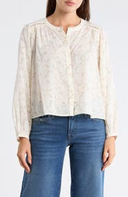 Lucky Brand Long Sleeve Button-Up Shirt