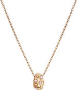 Alex and Ani Pearl and Crystal Pendant Necklace
