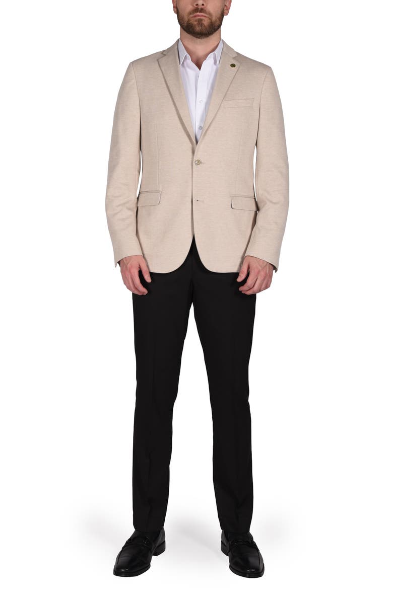 CRICKETEER Herringbone Knit Sport Coat, Alternate, color, 