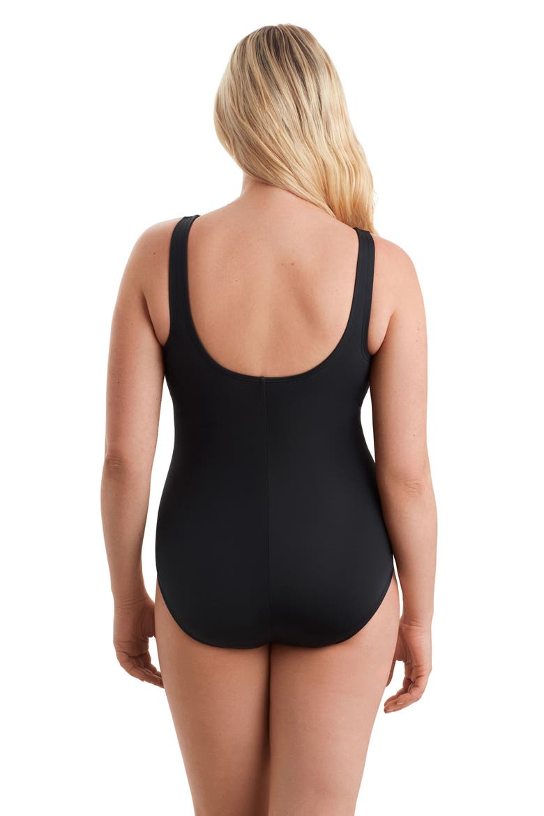 Highneck Tank Chlorine Resistant One-Piece Swimsuit, Alternate, color, City Limits
