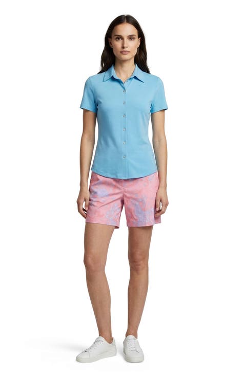 Paisley Explosion Womens Tailored Short