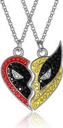 Marvel Deadpool and Wolverine Necklace, Set of 2, 16+3