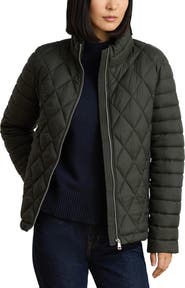 Lauren Ralph Lauren Mixed Quilted Puffer Jacket