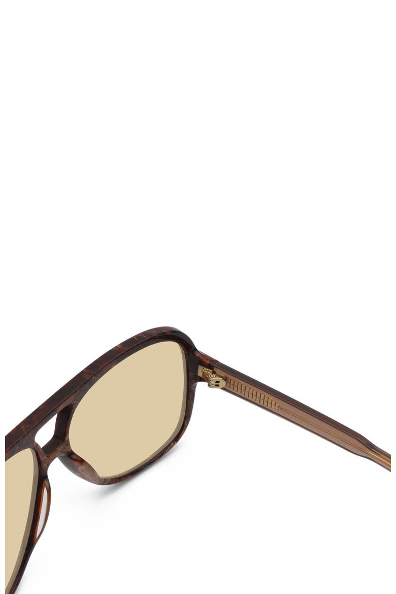 Copenhagen Aviator Sunglasses, Alternate, color, Demi/Nude