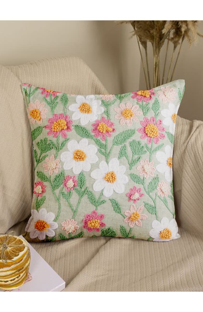 GAURI KOHLI Varanasi Throw Pillow Cover, Alternate, color, Multicolored