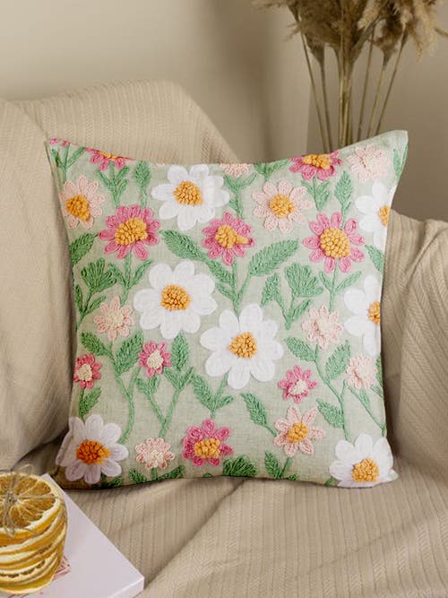 Gauri Kohli Varanasi Throw Pillow Cover In Multi