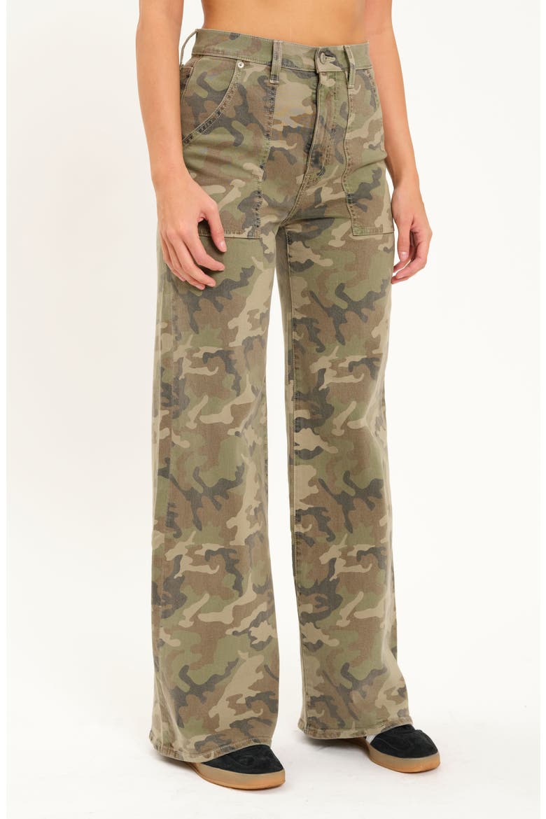 Far Out High Waist Wide Leg Jeans, Alternate, color, HIDEAWAY