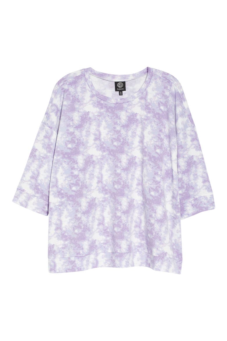 Tie Dye Top, Alternate, color, PURPLE TIE DYE