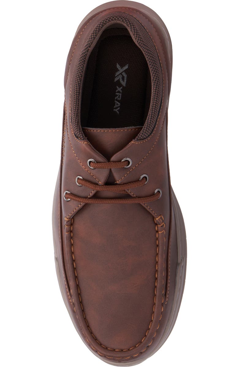 XRAY Mykel Faux Leather Chukka Sneaker, Alternate, color, Brown