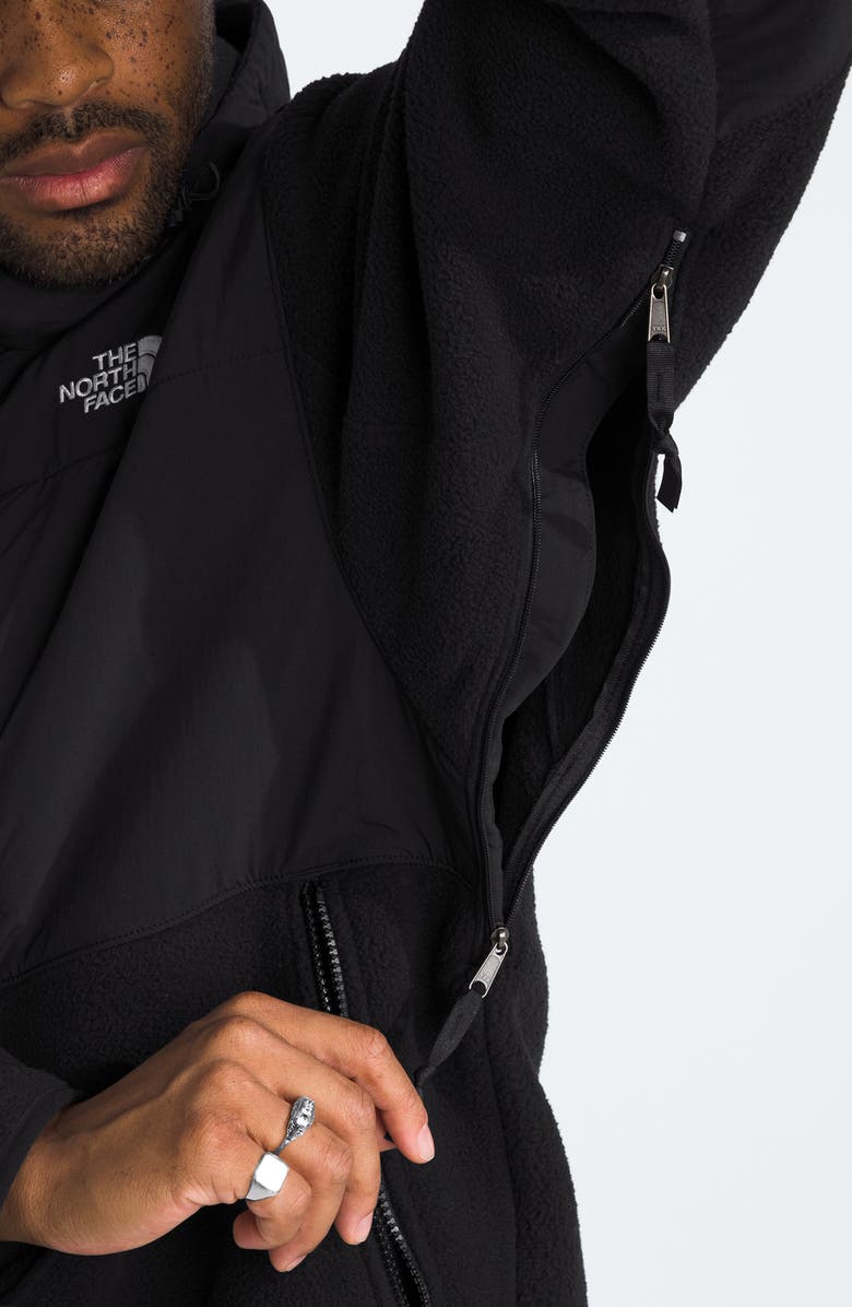 The North Face Retro Denali Hooded Jacket, Alternate, color, Tnf Black