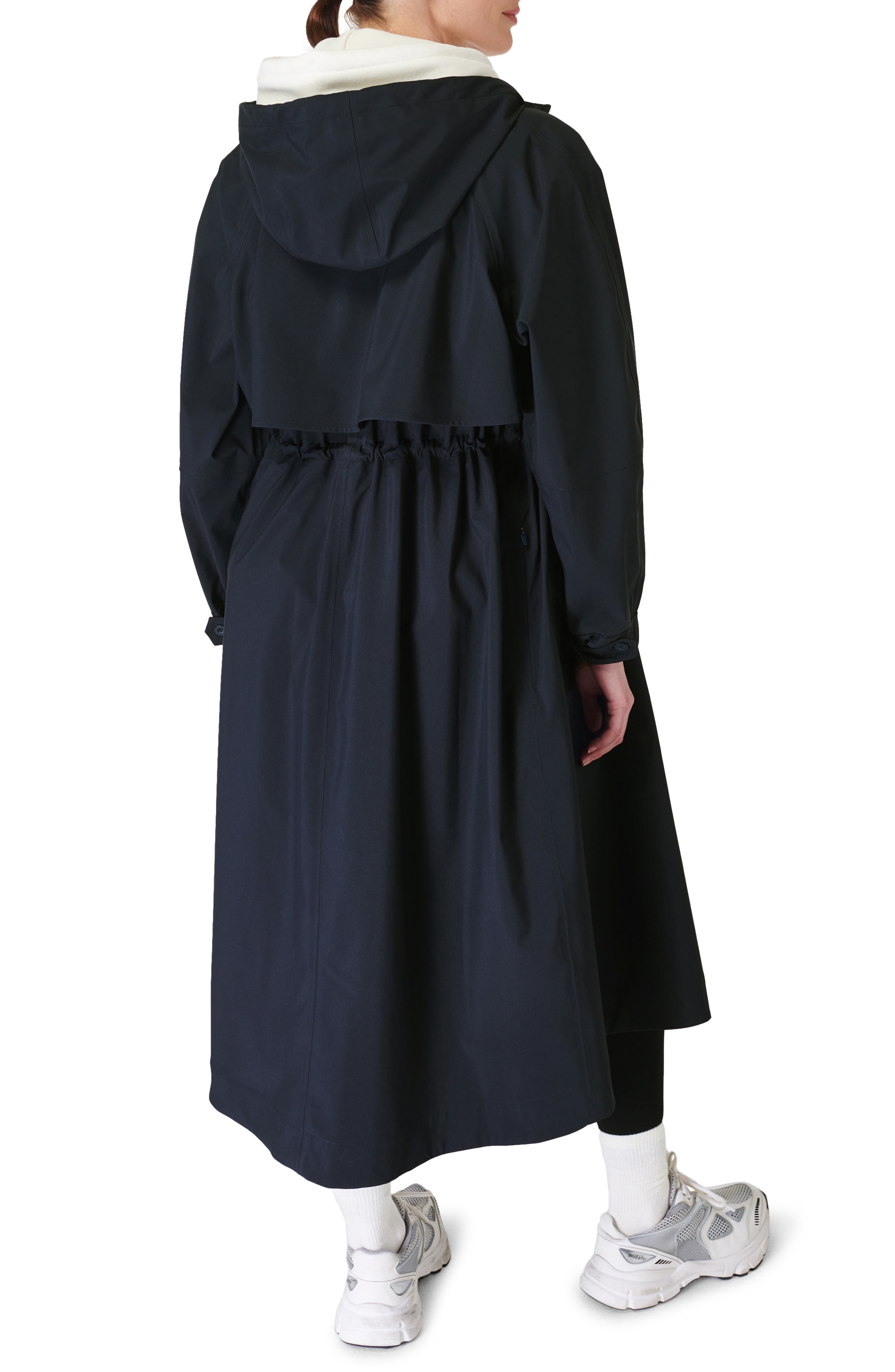 Motion Longline Recycled Polyester Trench Coat - image 2
