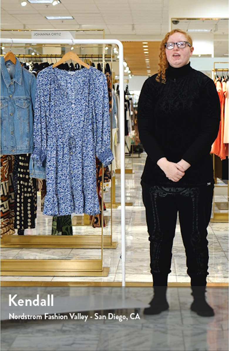 Eliza Floral Long Sleeve Dress, sales video thumbnail