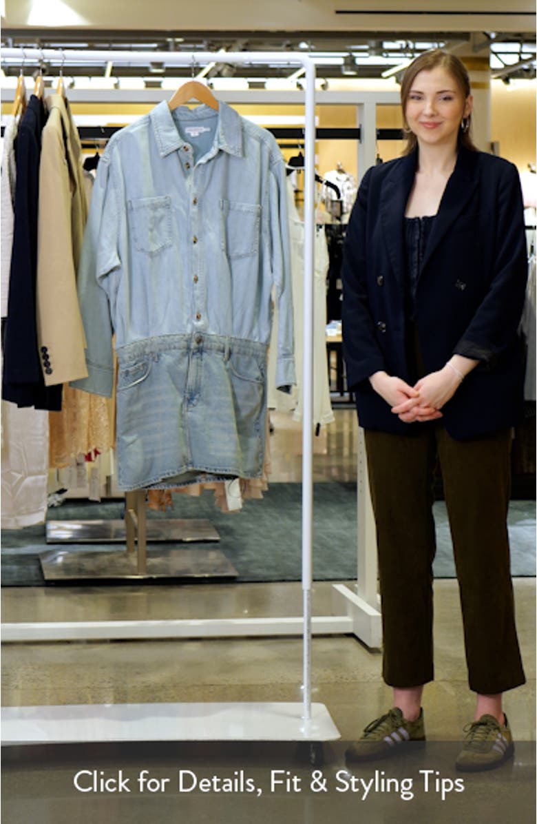Denim Shirtdress, sales video thumbnail