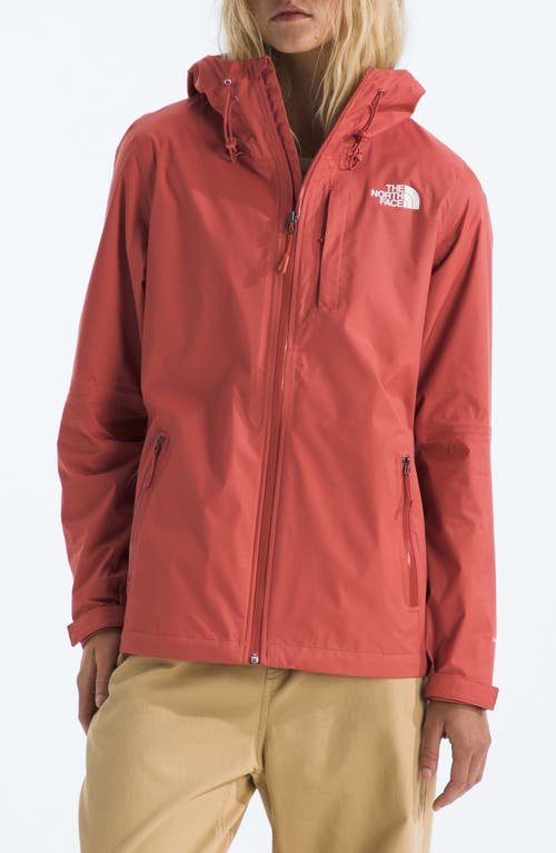 The North Face Alta Vista Hooded Water Repellent Jacket In Red